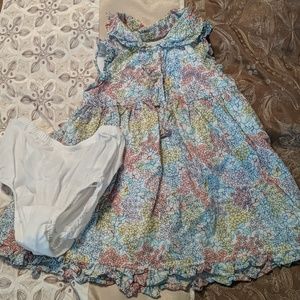 Baby Gap Floral Dress w/ Diaper Cover